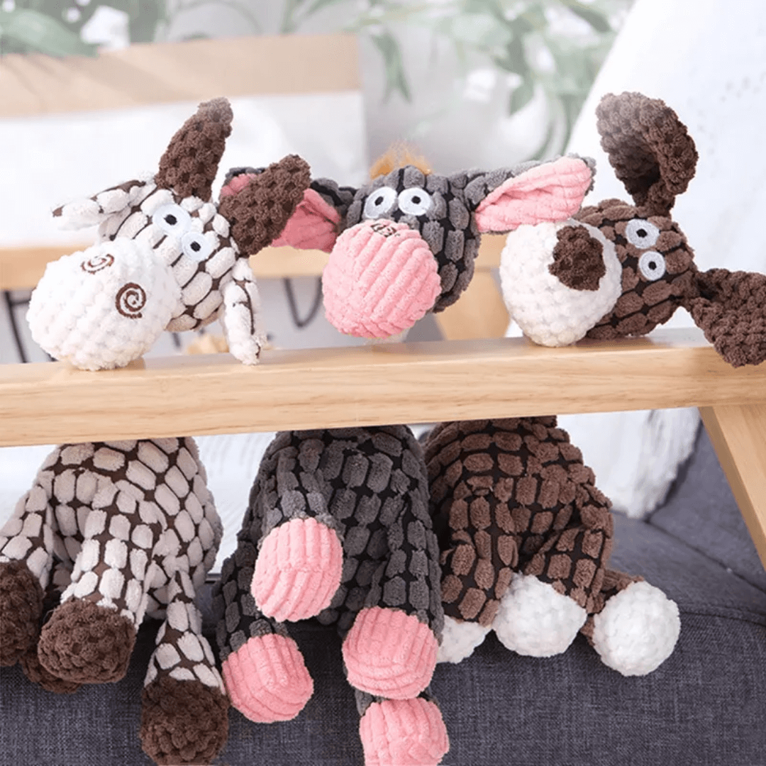 Indestructible Plush Toy for Happy & Healthy Dogs