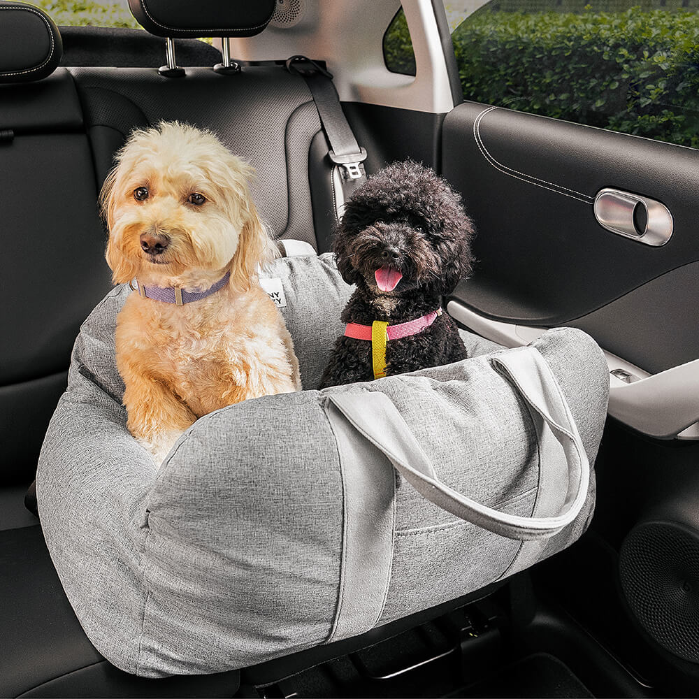 Calming Car Bed for Dogs